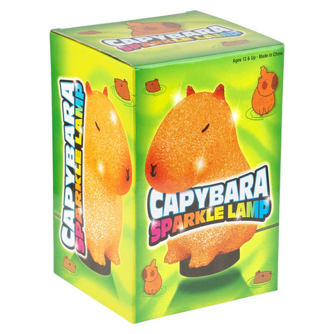8.5" Capybara Sparkle Lamp -LLB Toys
