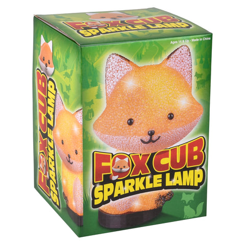 8" Sparkle Fox Lamp - LLB Toys