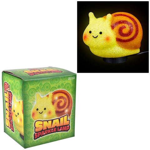 7.75" Sparkle Snail Lamp - LLB Toys