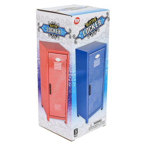 Glitter Mini Metal Locker 11" LLB kids toys