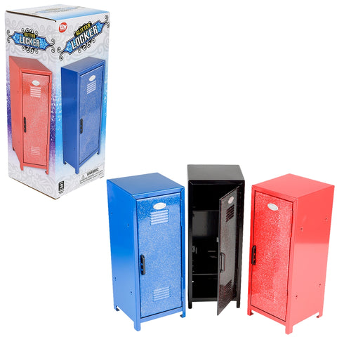 Glitter Mini Metal Locker 11" LLB kids toys