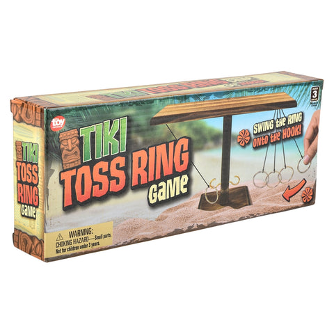 10" TIKI TOSS WOODEN TABLETOP GAME LLB Wood Toy - Kids