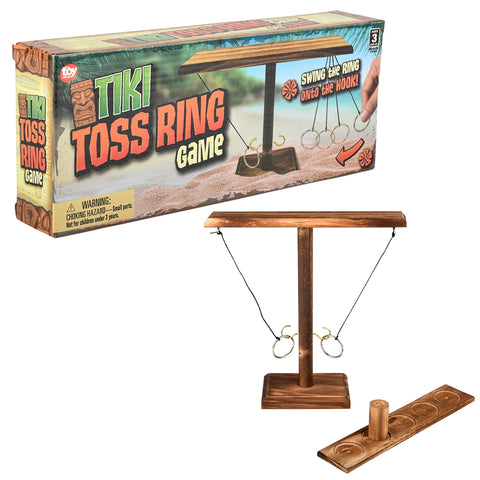 10" TIKI TOSS WOODEN TABLETOP GAME LLB Wood Toy - Kids