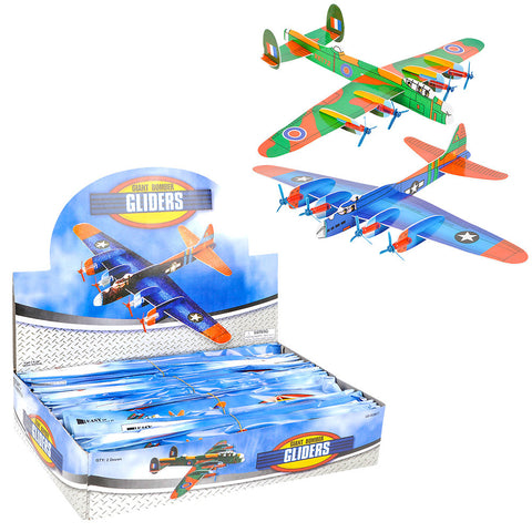 17" GIANT BOMBER GLIDER -  LLB  Toy Plane-Kids