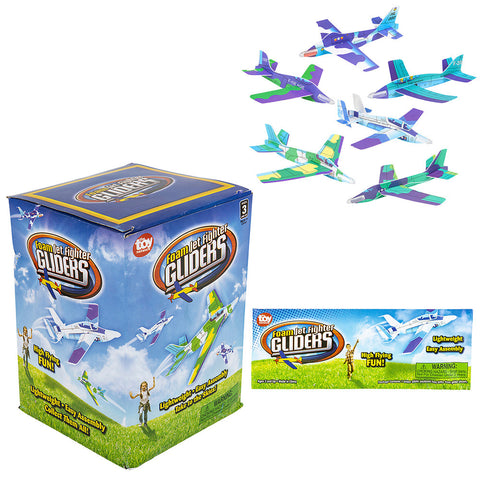 8" JET FIGHTER GLIDER LLB kids toys