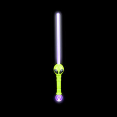 30" ALIEN MAGIC BALL SWORD LLB kids toys