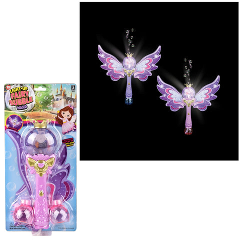14" LIGHT-UP FAIRY BUBBLE WAND LLB Light-up Toys