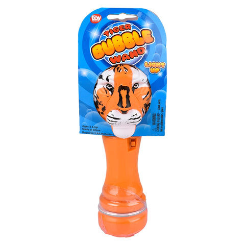 8" TIGER LIGHT-UP BUBBLE WAND LLB Light-up Toys