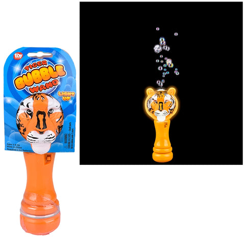 8" TIGER LIGHT-UP BUBBLE WAND LLB Light-up Toys