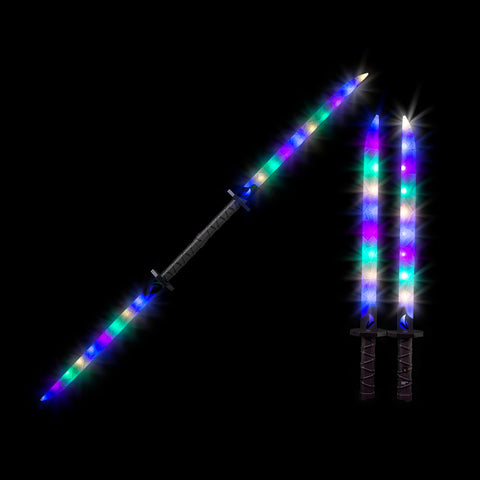 53.75" Light-Up Double Katana Sword - LLB Toys