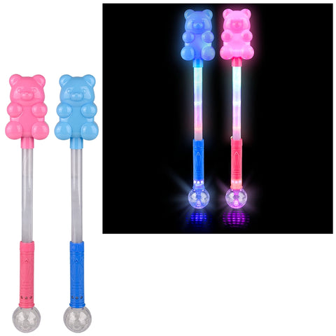 21" Light-Up Yummy Bear Magic Ball Wand - LLB Toys