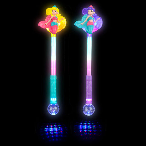 21" Light-Up Mermaid Magic Ball Wand - LLB Toys