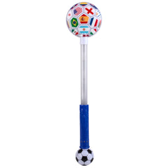 21" Light-Up World Flag Soccer Ball Magic Ball Wand