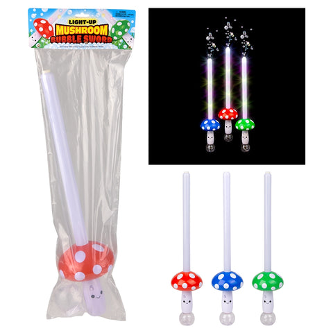 29" Light-Up Mushroom Bubble Sword - LLB Toys