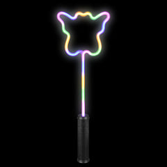 18" Light-Up Neon Bright Butterfly Wand - LLB Toys