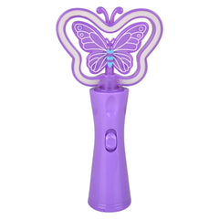 9" Neon Spinning Butterfly Wand