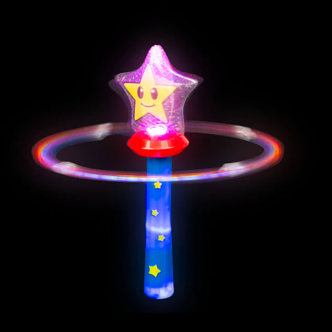 13" Light-Up Orbiting Star Wand- LLB Toys