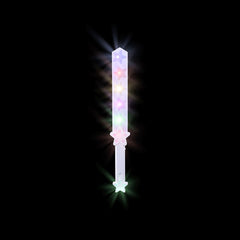 22.5" Light-Up White Prism Star Sword - LLB Toys