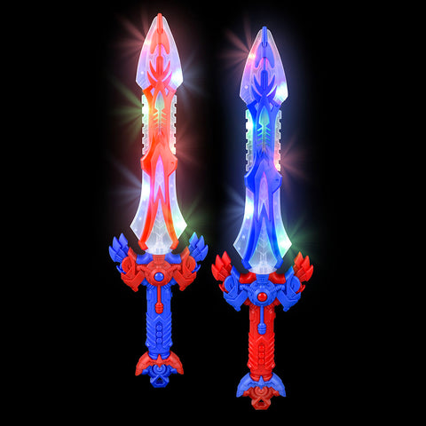 24.5" Light-Up Spinning Sword- LLB Toys