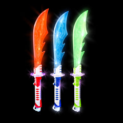 25" Light-Up Space Pirate Sword- LLB Toys