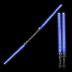 51.5" Super Bright Blue Light-Up Double Sword - LLB Toys