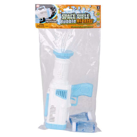 10.6" Space Rifle 20 Hole Bubble Blaster - LLB Toys