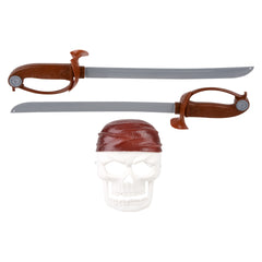 19" Jolly Roger Dual Sword Set - LLB Toys
