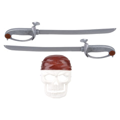 19" Jolly Roger Dual Sword Set - LLB Toys