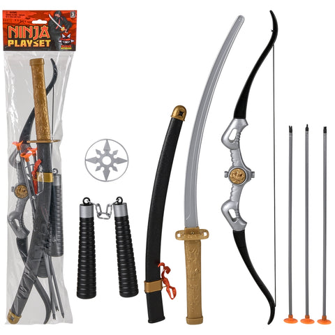 Ninja Play Set -Pbh- LLB Toys