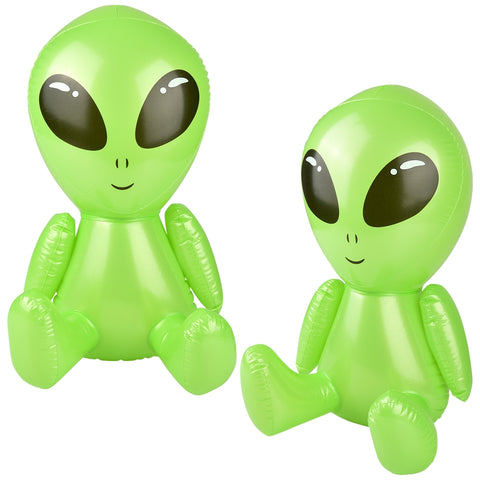 18" Galactic Alien Inflate LLB Inflatable Toy