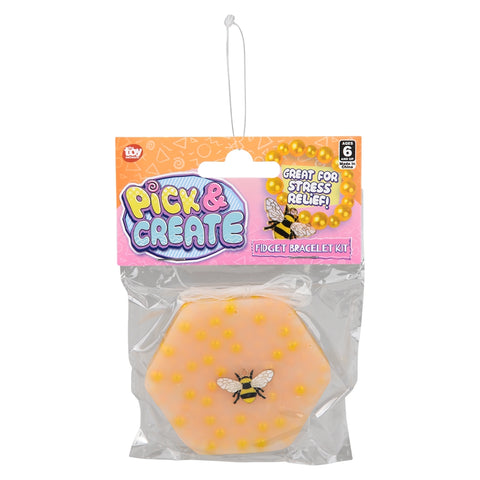 Pick N Create Honeycomb Fidget Bracelet 12ct - LLB Toys