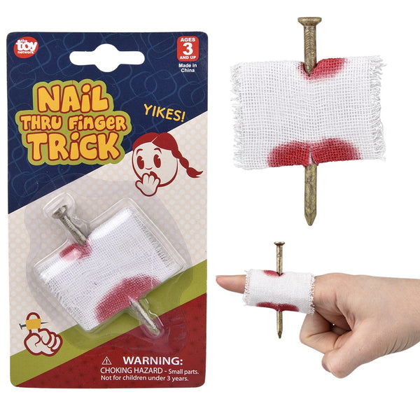 Nail Through Finger Trick LLB kids toys