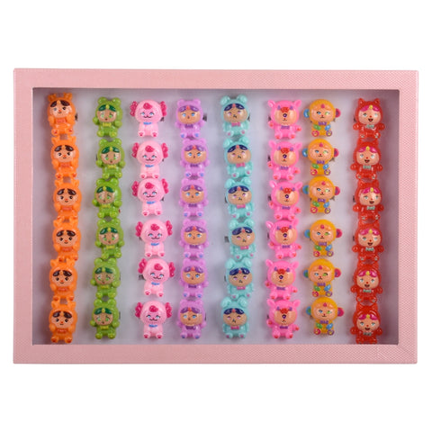 1" Doll Collection Plastic Rings - LLB Toys
