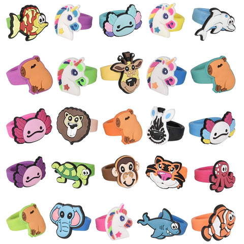1" RUBBER RING ASSORTMENT (72PCS/UNIT) LLB kids toys