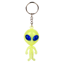 2.4" GID Vinyl Alien Keychain - LLB Toys