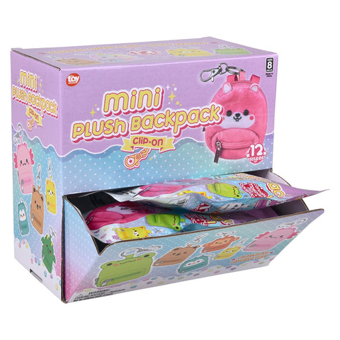 Blind Bag Mini Kawaii Plush Backpack Clip On 3" - LLB Toys