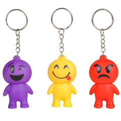 2.5" EMOTICON GUY KEYCHAIN LLB Keychain