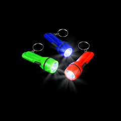 2" PLASTIC FLASHLIGHT KEYCHAIN LLB Keychain