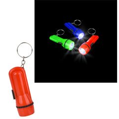 2" PLASTIC FLASHLIGHT KEYCHAIN LLB Keychain