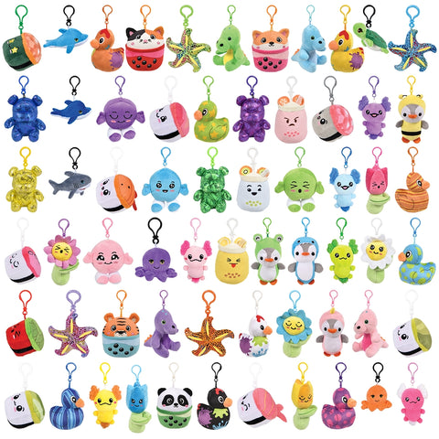 Plush Clip On Mix 3"-5" - LLB Toys