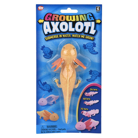 6" Growing Axolotl - LLB Toys