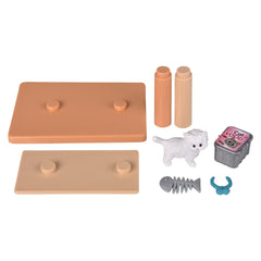 4.5" Micro Cat Playset - LLB Toys