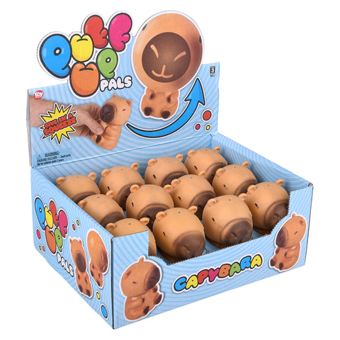 4" Puff-Up Pal Capybara 12ct - LLB Toys