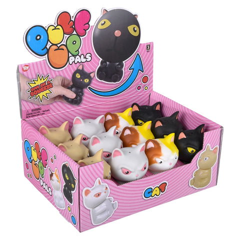 4" Puff-Up Pal Cat Assortment - LLB Toys