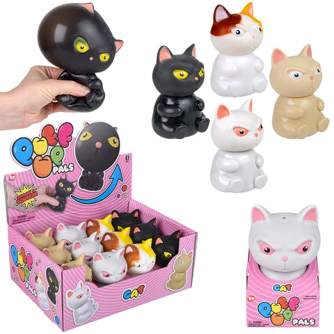 4" Puff-Up Pal Cat Assortment - LLB Toys