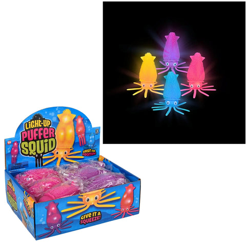 7" Light-Up Squid Puffer LLB Light-up Toys