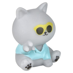 2" RUBBER ANIMAL ASSORTMENT IN CANISTER (72PCS/UNIT)