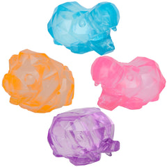 3.5" Squeezy Diamond Sugar Zoo Animals 12ct - LLB Toys