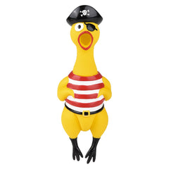 Big Rubber Chicken Collectible Mix 9.5" 60ct LLB kids toys