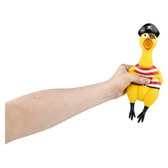 Big Rubber Chicken Collectible Mix 9.5" 60ct LLB kids toys
